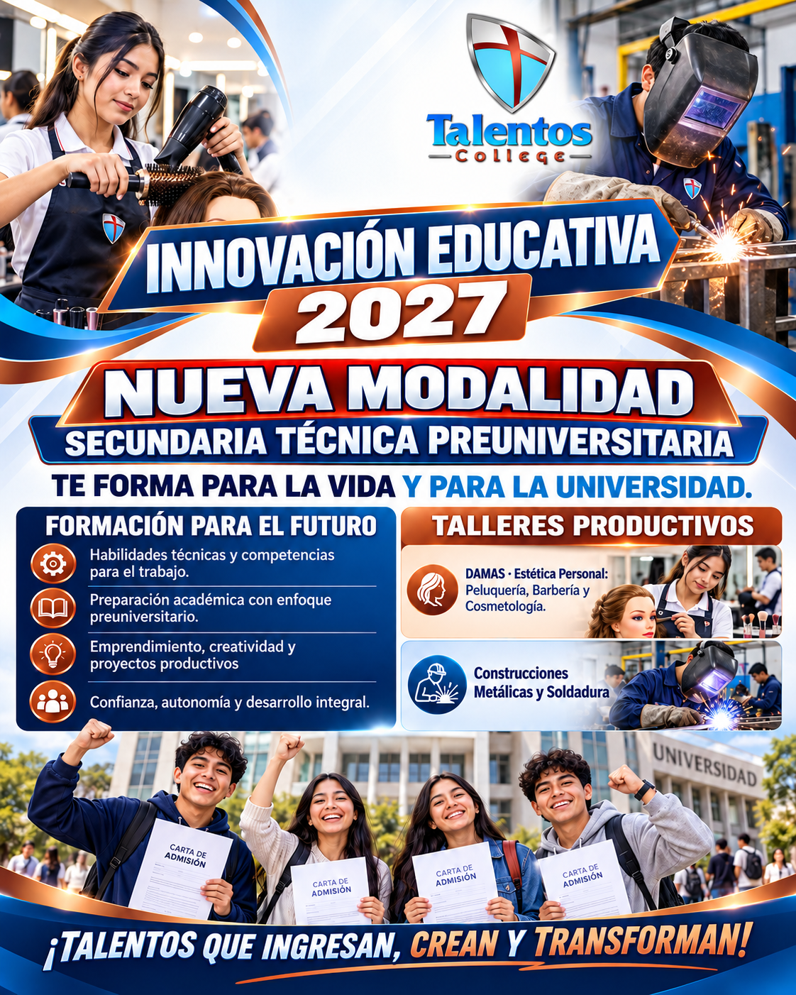 INNOVACION 2027- SECUNDARIA TECNICA PRE UNIVERSITARIA